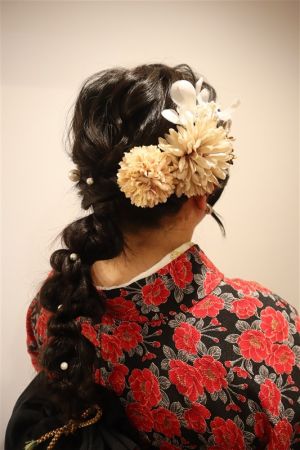 フリーチョイスヘアセット