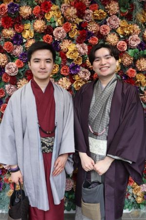 男性着物