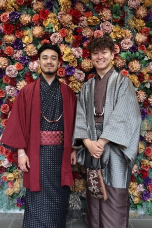 男性着物