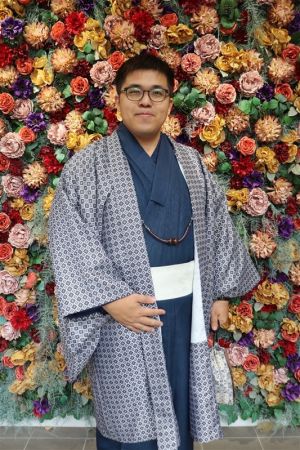 男性着物