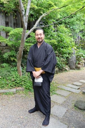 男性着物