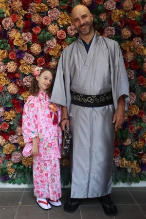 男性着物