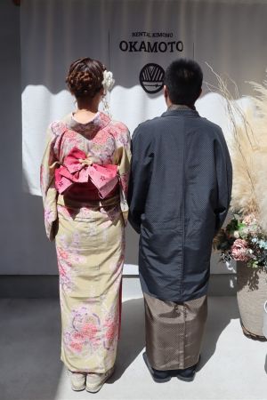 男性着物