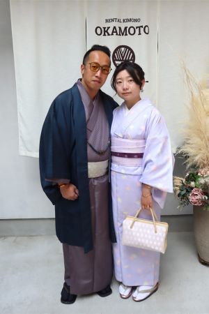 男性着物
