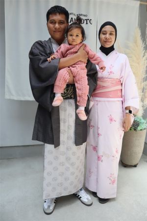 男性着物