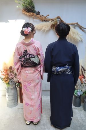 男性着物