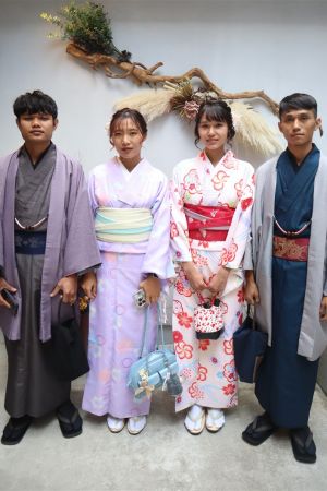 男性着物