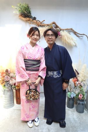 男性着物