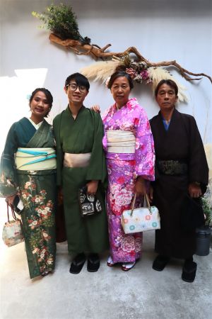 男性着物