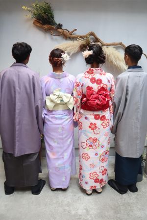 男性着物