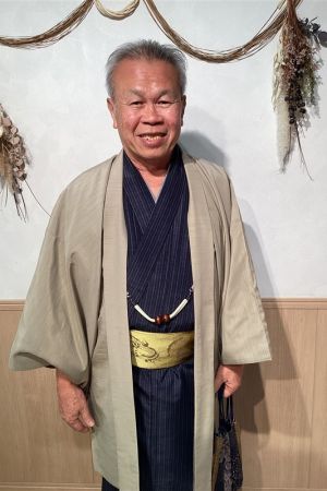 男性着物