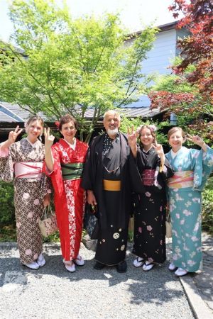 男性着物