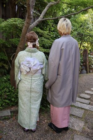 男性着物
