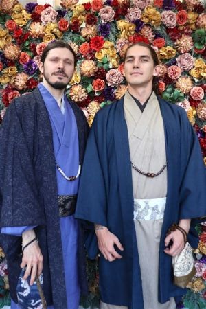 男性着物