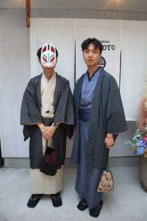 男性着物