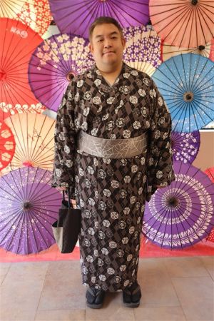 男性着物