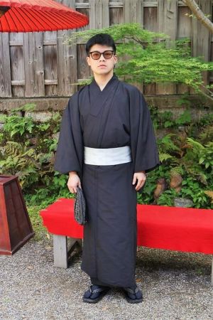 男性着物