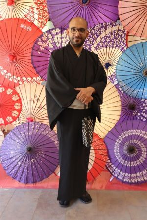 男性着物
