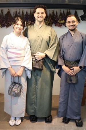 男性着物