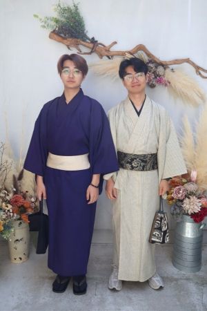 男性着物