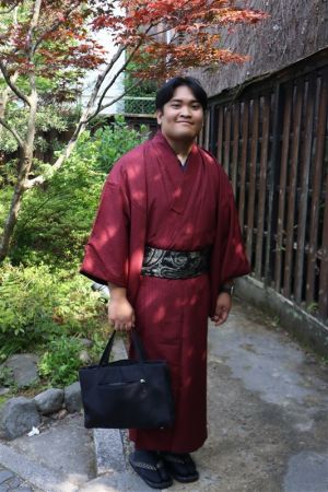男性着物