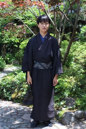 男性着物