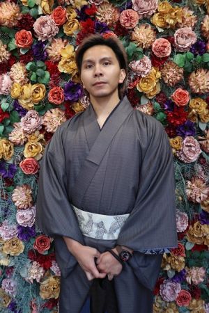 男性着物