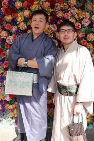 男性着物