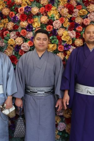 男性着物