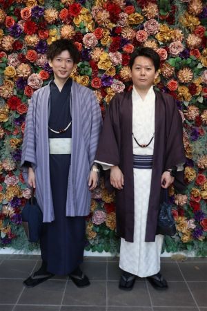 男性着物