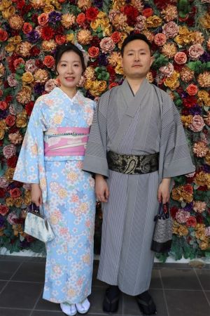 男性着物