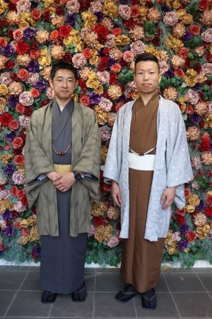 男性着物