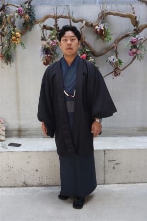 男性着物