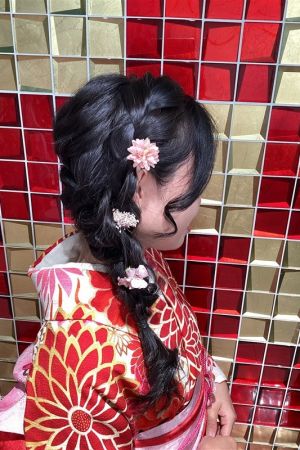 フリーチョイスヘアセット