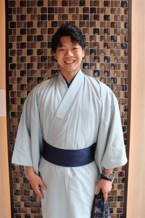 男性着物