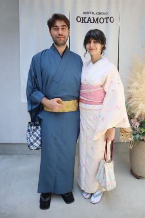 男性着物
