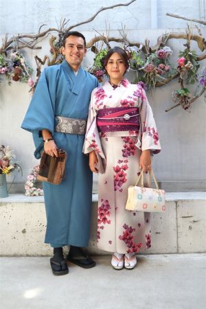 男性着物