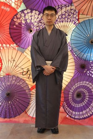 男性着物