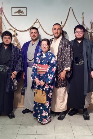 男性着物