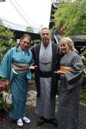 男性着物