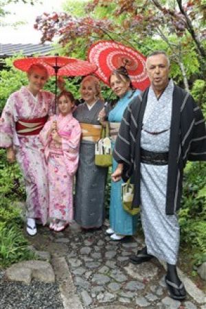 男性着物