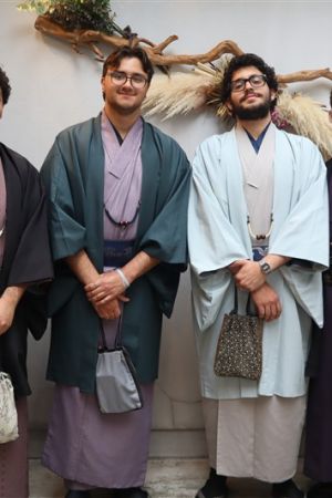 男性着物