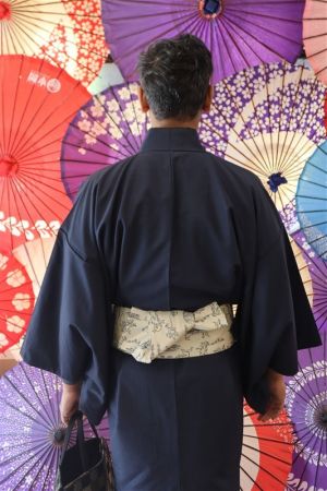 男性着物