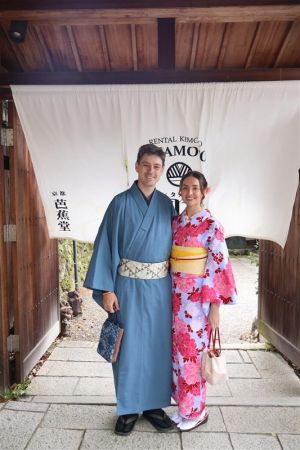 男性着物