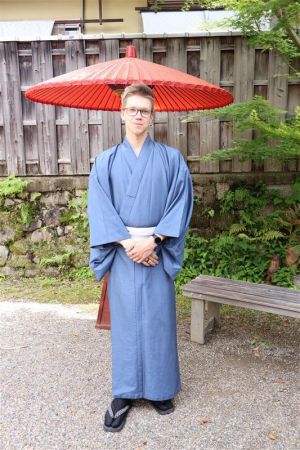 男性着物