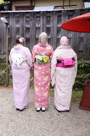 男性着物