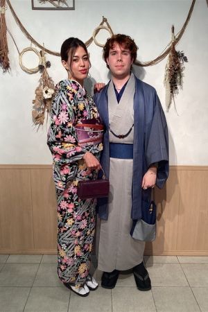 男性着物