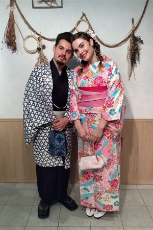 男性着物