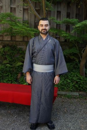 男性着物