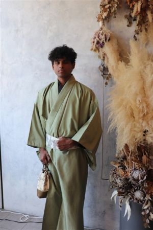 男性着物